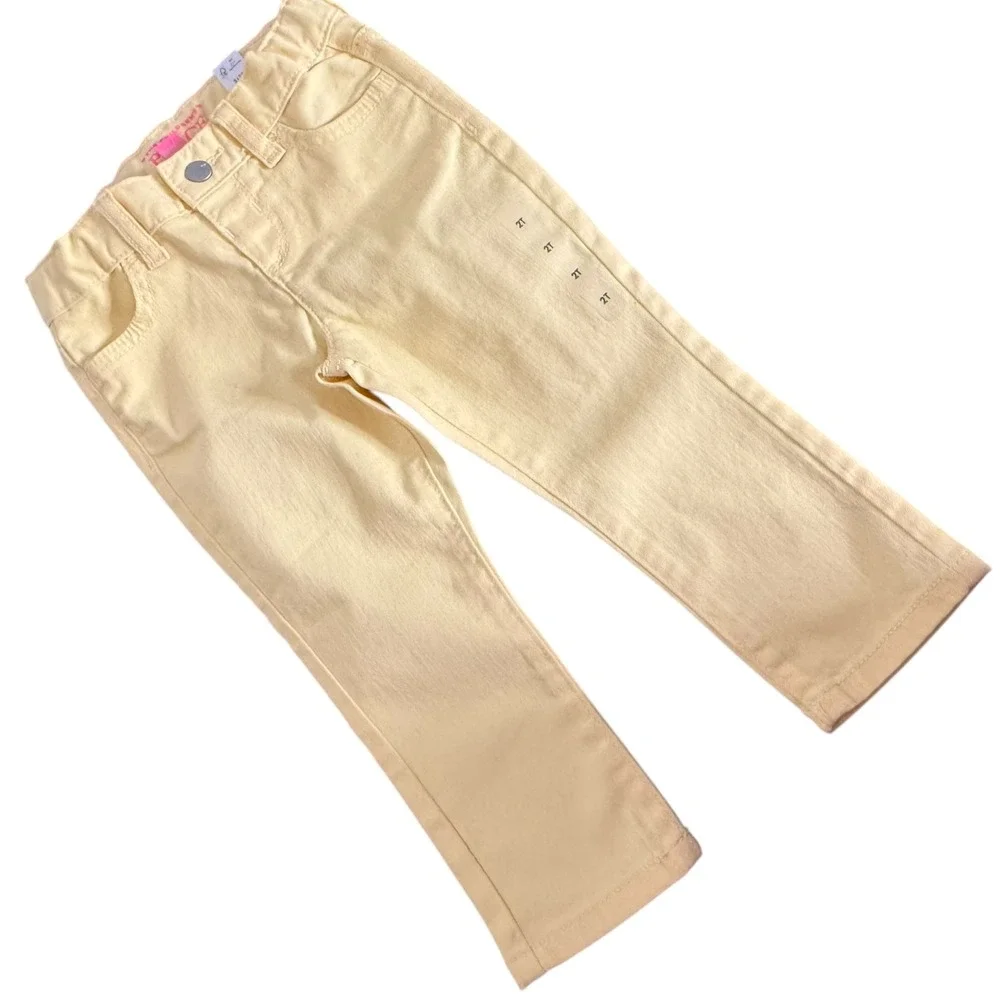 Children's Place H&M Toddler Girl Clothes Bundle 2T Shorts Pants Yellow‎ Pink